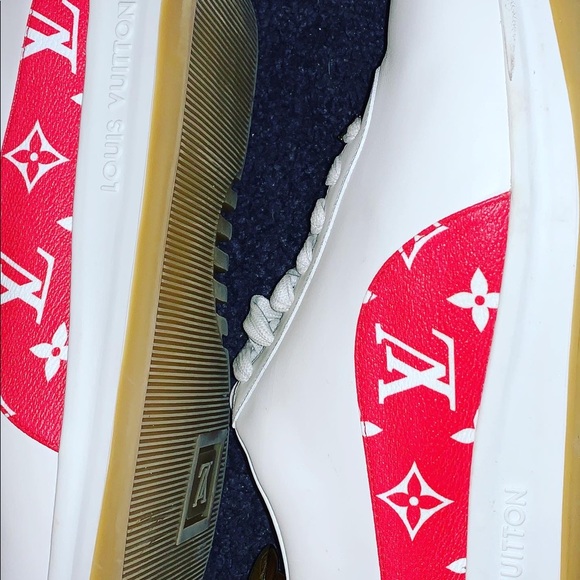 SUPREME xLOUIS VUITTON sport supreme white monogrm - Picture 3 of 8